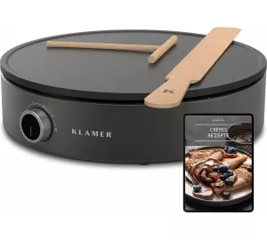 Klamer Crêpes Maker 1500 in grau von KLAMER