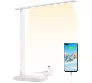 Lepro Schreibtischlampe in weiß von Lepro