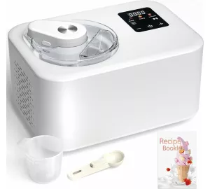 Acmeenjoy Eismaschine mit Kompressor 1,2L von Acmeenjoy