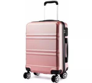 Kono Koffer Trolley Reisekoffer in schwarz von KONO