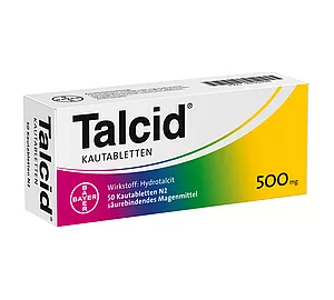 Bayer Vital Talcid Kautabletten 500 mg von Bayer Vital