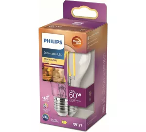 Philips LED Classic E27 Filament 6 W Warmweiß von Philips