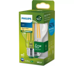 Philips LED Classic E27 Ultraeffizient 4W Warmweiß von Philips