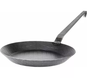 GRÄWE PROFI Schmiedeeiserne Bratpfanne, schwer, 28cm in schwarz von GRÄWE