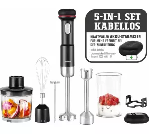 Gastroback Akku-Stabmixer-Set 5in1 (40982) von GASTROBACK