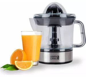 Lebenlang Elektrische Saftpresse LB389 in orange von LEBENLANG