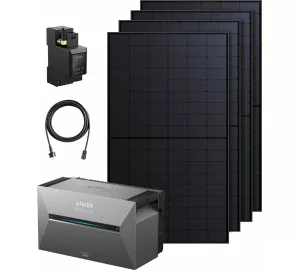 Anker Solix Solarbank 3 E2700 Pro + 4 x 500 W Solarpanels von Anker