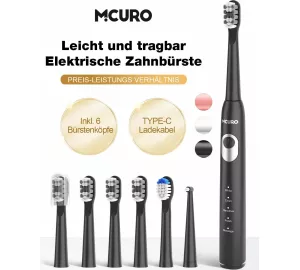 Mcuro Schallzahnbürste 40000 VPM von MCURO