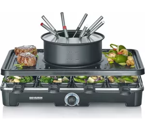 Severin Raclette-Fondue Kombination RG 2347 von SEVERIN