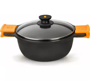 Bra Efficient Hoher Kochtopf mit Glasdeckel von BRA
