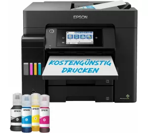 Epson EcoTank ET-5855 in schwarz von Epson
