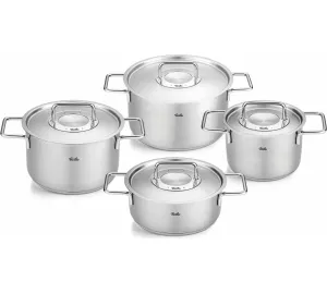 Fissler Pure Collection Edelstahl-Topfset (4-teilig) von Fissler
