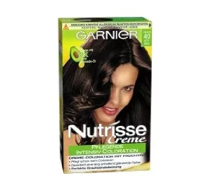 Garnier Nutrisse Creme Intensiv-Coloration Mittelbraun 40 von Garnier