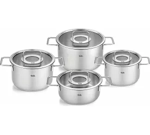 Fissler Pure Collection 4-tlg. Top-Set mit Glasdeckel von Fissler
