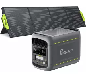 FossiBot F1800 + 1 x 200 W Solarpanel von OEM