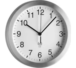 TFA Dostmann Funk-Wanduhr (98.1091) in weiß von TFA Dostmann