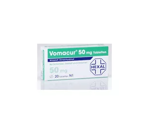 Hexal Vomacur 50mg, Tabletten von Hexal