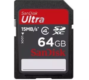 SanDisk Ultra SDXC Class 4 64GB (SDSDRH-064G-E11) von SanDisk