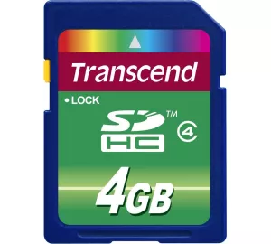 Transcend SDHC Class 4 (4 GB) von Transcend