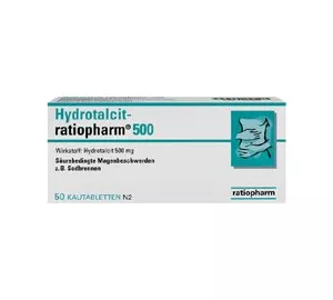 Ratiopharm Hydrotalcit-ratiopharm 500 mg, Kautabletten von ratiopharm