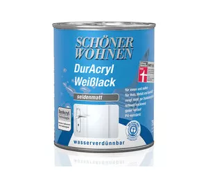 Schöner Wohnen Dur-Acryl Weißlack seidenmatt von SCHÖNER WOHNEN