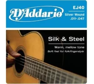 D'Addario & Company EJ40 Silk & Steel von D'Addario