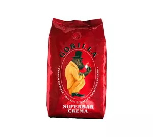 Kaffeerösterei A. Joerges Gorilla Espresso Superbar Crema in rot von GORILLA