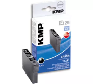 KMP Ersatzpatronen für Epson (E125, E126, E127, E128) von KMP