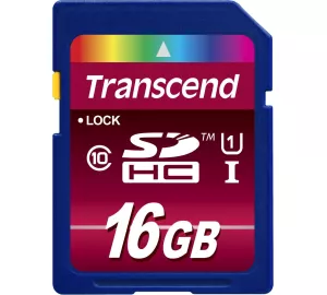 Transcend SDHC Ultimate Class 10 UHS-1 600x von Transcend