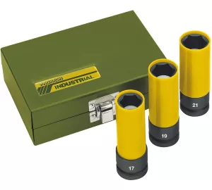 Proxxon IMPACT-Steckschlüsselsatz 3-teilig 17, 19, 21 mm von PROXXON