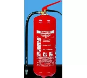 Protex Feuerlöscher 6kg ABC mit Manometer von Protex