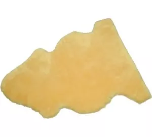 Heitmann-Felle Echt Lammfell geschoren, Medizinisch gegerbt in gold von Heitmann