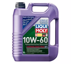 Liqui Moly Synthoil Race Tech GT1 10W-60, 5 Liter von LIQUI MOLY