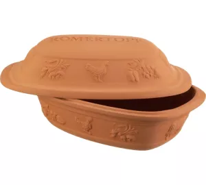 Römertopf Keramik Rustico in orange von Romertopf