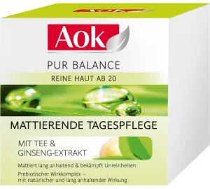 Aok Pur Balance mattierende Tagespflege von Schwarzkopf