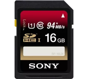 Sony Expert SDHC Class 10 UHS-I 16GB (SF16UX) von Sony