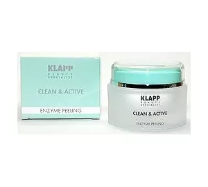 Klapp Cosmetics Clean & Active Enzyme Peeling von KLAPP Skin Care Science