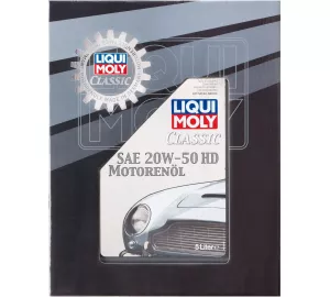 Liqui Moly Classic Motorenöl SAE 20W-50 HD, 5 Liter von LIQUI MOLY