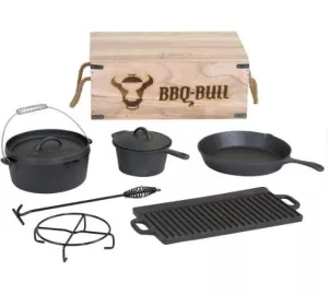 BBQ-Bull 7-teiliges Dutch Oven Set von BBQ-Toro