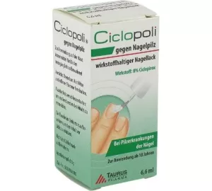 Taurus Ciclopoli gegen Nagelpilz, Nagellack von Taurus