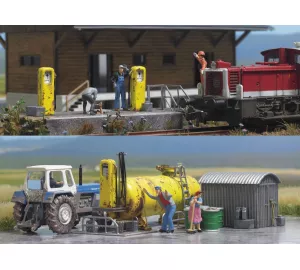 Busch Model Dieseltankstelle für H0 von Busch