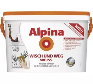 Alpina Wisch und weg Weiss von Alpina