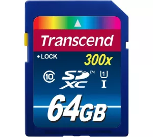Transcend Premium SDXC Class 10 64GB (TS64GSDU1) von Transcend