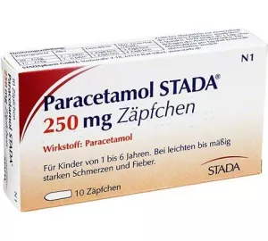 STADA Arzneimittel Paracetamol Stada 250, Zäpfchen von STADA Consumer Health
