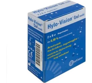 OmniVision Hylo-Vision Gel multi Augentropfen von HYLO-VISION Gel multi Augentropfen 10 ml