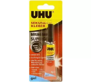 Uhu Sekundenkleber Blitzschnell Supergel von UHU