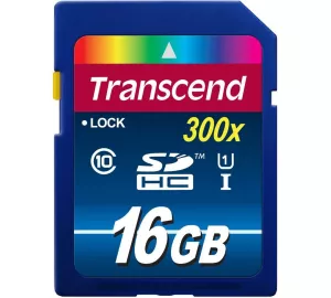 Transcend Premium SDHC Class 10 16GB (TS16GSDU1) von Transcend