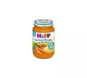 HiPP Karotten mit Kartoffeln und Bio-Rind von HiPP