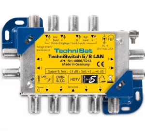 TechniSat TechniSwitch 5/8 mini LAN von TechniSat