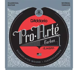 D'Addario & Company Pro-Arté Carbon EJ45FF Normal Tension von D'Addario